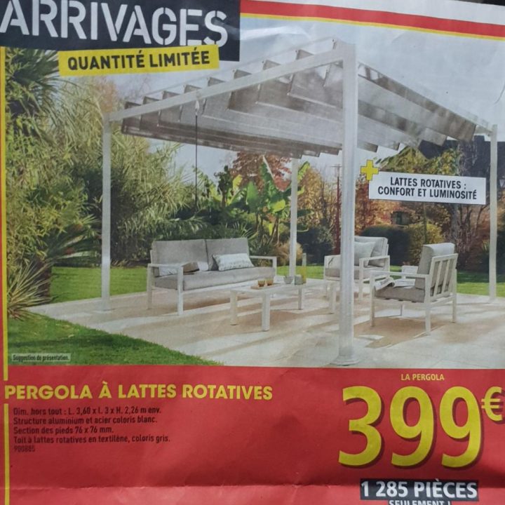 77 Inspirant Pergola Brico Depot Arrivage 2020 | Salon Jardin dedans Brico Depot Pergola