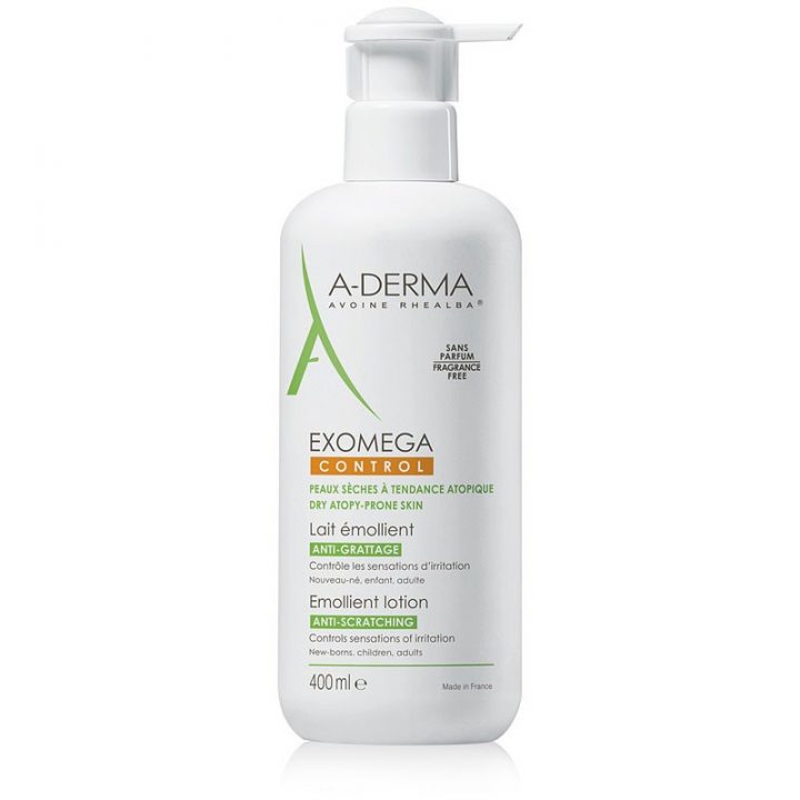 A-Derma Exomega Control Leche Emoliente 400Ml serapportantà Aderma Exomega