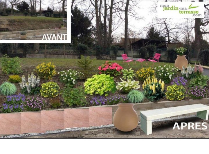 Aménager Un Talus En Pente À L'Ombre | Amenagement Jardin serapportantà Comment Aménager Un Talus En Pente