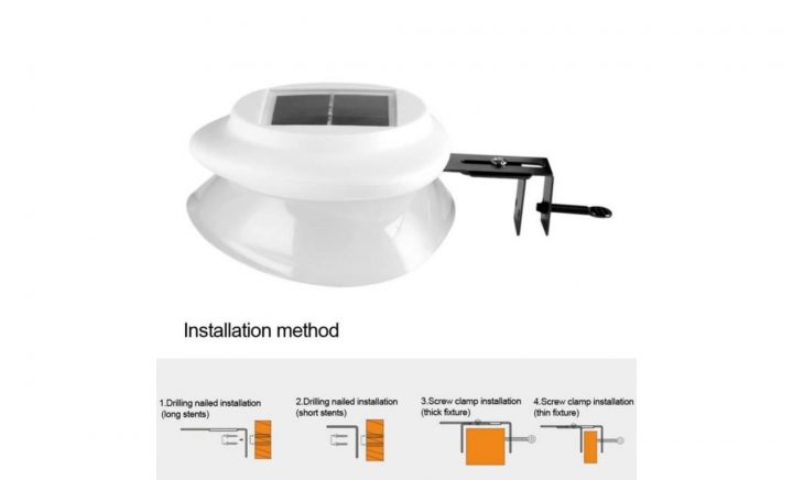 Applique Lampe Solaire Résistant À L'Eau 9 Led Jardin intérieur Lampe Solaire Pas Cher