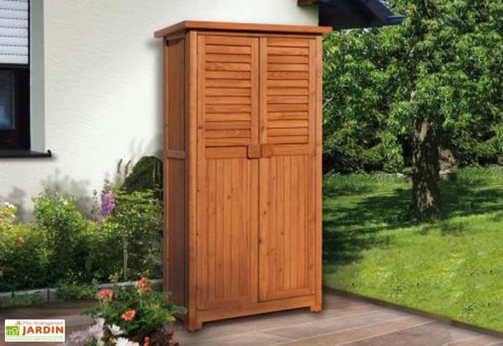 Armoire De Jardin Bois (43X80X160) – Weka à Armoire De Jardin Bricoman