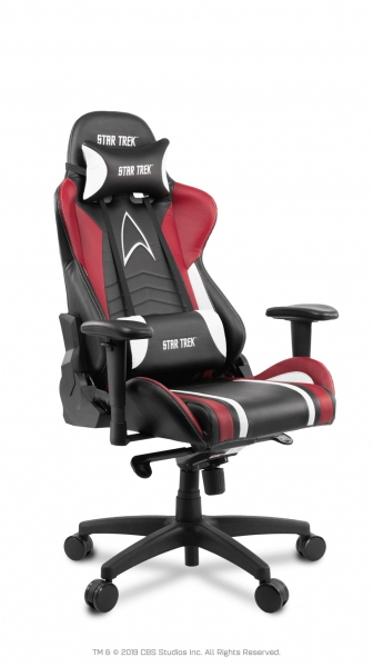 Arozzi Gaming Chair Star Trek Edition Red, Arozzi-Vv2-St tout Arozzi Star Trek