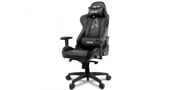 Arozzi Star Trek Special Edition Gaming Chair – Black tout Arozzi Star Trek