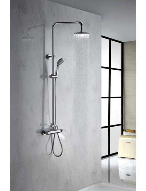 Barre De Douche Extensible Serie Paris – Barre De Douche pour Duxha Douche Encastrable