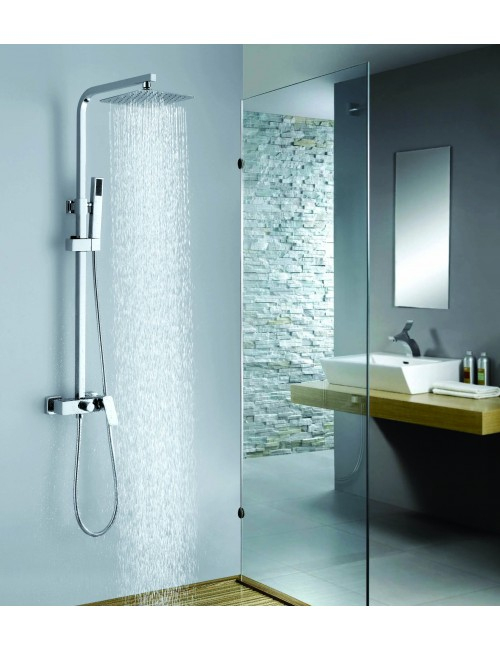 Barre De Douche Monocommande Serie Bremen – Barre De Douche serapportantà Duxha Douche Encastrable