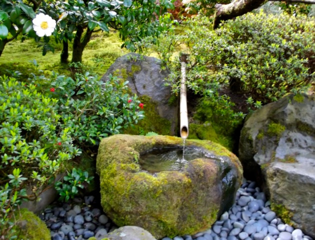 Bassin D'Eau Jardin Japonais pour Jardin Zen Miniature Avec Fontaine