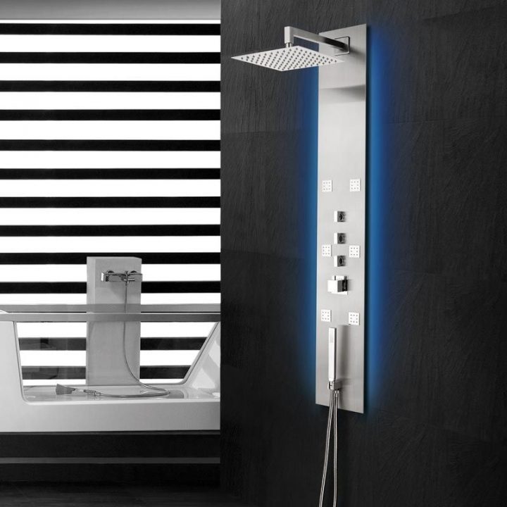 Bien Choisir Sa Douche Hydromassante – (Douche Balneo intérieur Colonne De Douche Goodhome