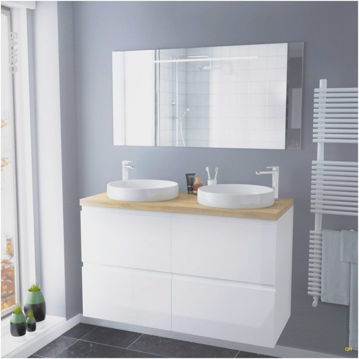 Brico Depot Meuble Salle De Bain Double Vasque Beau Brico destiné Meuble Double Vasque Brico Depot