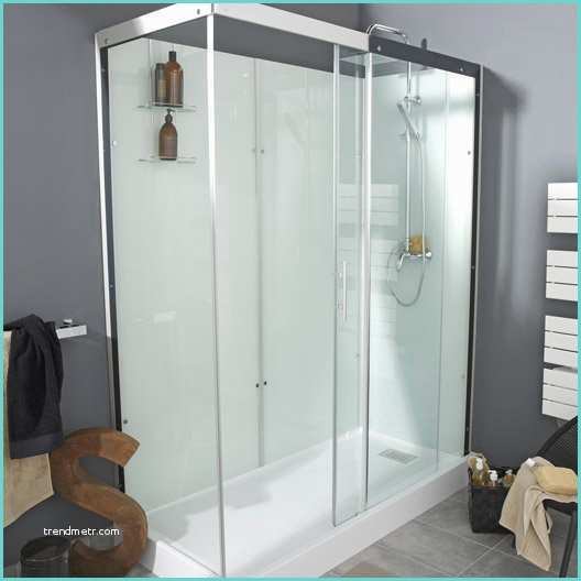 Cabine De Douche Leroy Cabine De Douche Rectangulaire 170 serapportantà Thalaglass