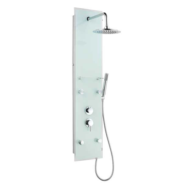 Colonne De Douche Hydromassante Glass | Douche avec Colonne De Douche Digitale