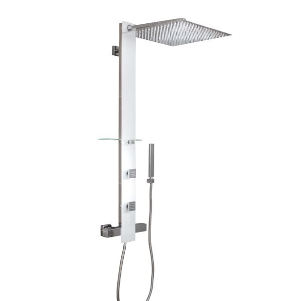 Colonne De Douche Hydromassante Tower – Lapeyre | Home serapportantà Colonne De Douche Goodhome