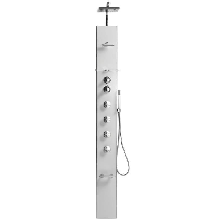 Colonne De Douche Thermostatique Hydromassante Cascata 1 pour Colonne De Douche Tayrona