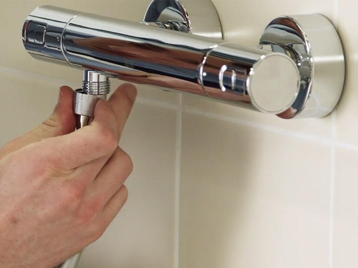 Comment Installer Un Thermostatique Douche – Tuto | Grohe avec Comment Installer Une Douche Thermostatique