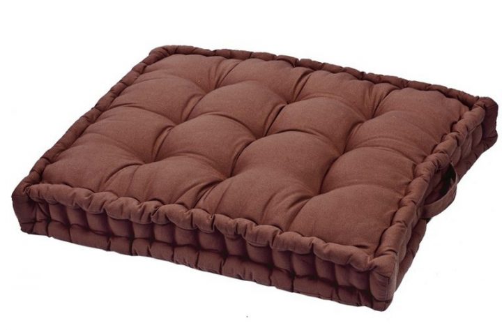 Coussin Pour Palette Chocolat 60X80X10 — Coussins De Jardin à Coussin Palettes