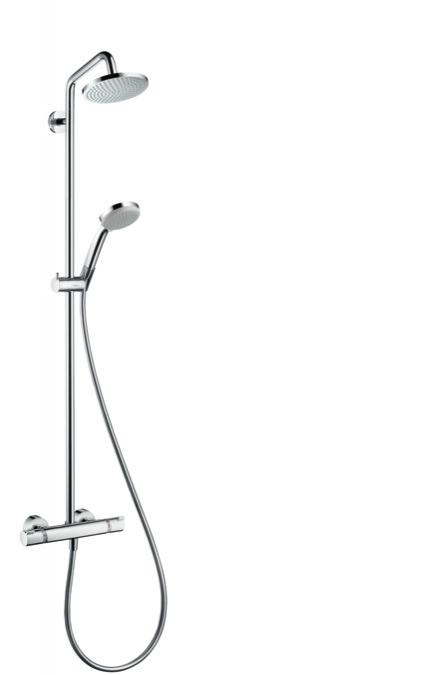 Душевая Система Hansgrohe Croma Select E 180 Showerpipe concernant E20642-Cp