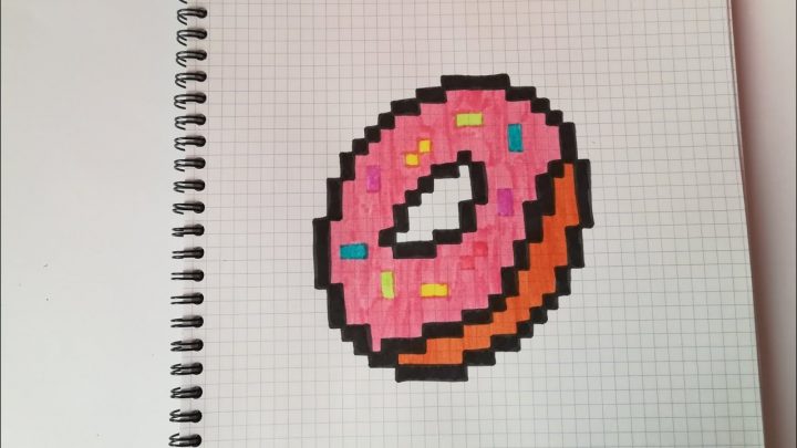 Dessin Pixel Art Nourriture intérieur Pilier Béton 15X15 Castorama