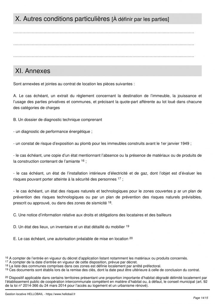 Exemple De Contrat De Location Meublée – Exemple De Groupes destiné Contrat Type Location Meublée