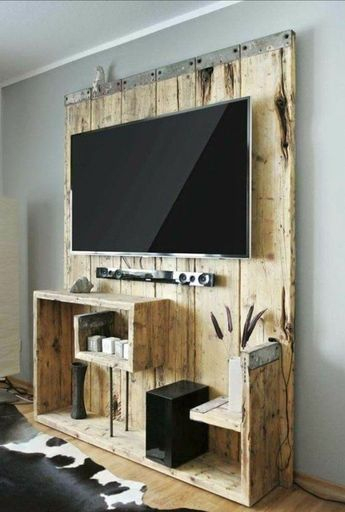 Fabriquer Un Meuble Tv – Instructions Et Modèles Diy serapportantà Fabriquer Un Meuble Tv En Palette