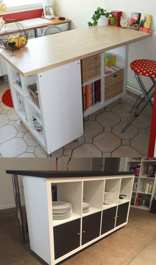 Ikea Hack : Détourner Et Customiser Une Étagère Kallax En à Nom De Meuble Ikea