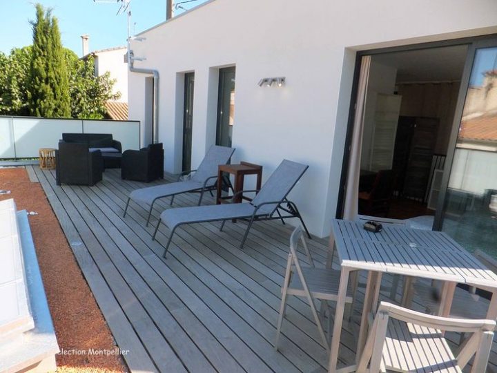 La Terrasse Du Haut Un Appartement Appart Selection tout Location Appartement Meublé Montpellier