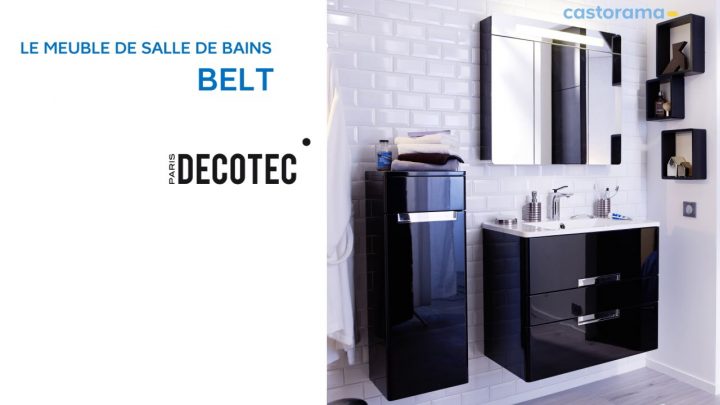 Meuble De Salle De Bains Belt Decotec (649140) Castorama à Meuble De Salle De Bain Ixina