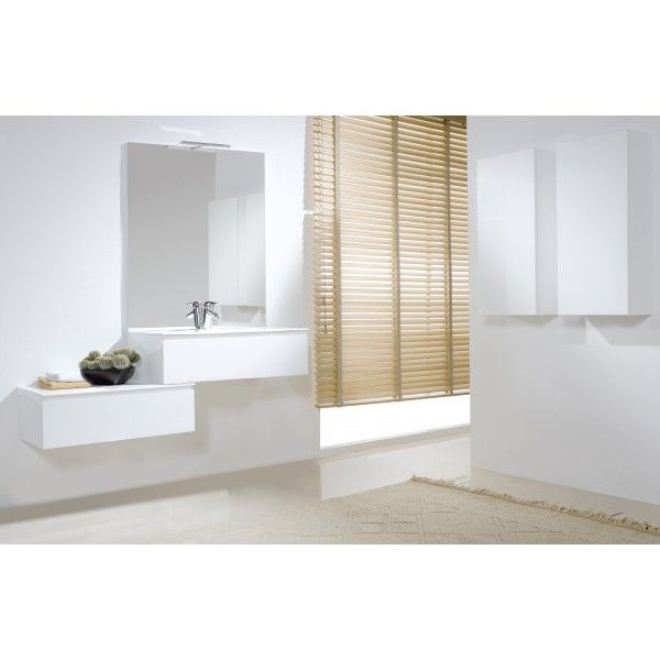 Meuble Pour Salle De Bain – Meubles Coloris Blanc tout Planete Meuble