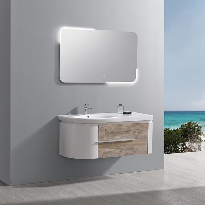 Meuble Salle De Bain Cintra 120 Cm intérieur Meuble De Salle De Bain Ixina