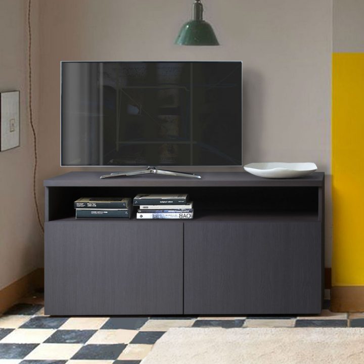 Meuble Tv Avec Rangement Design – Brin D'Ouest destiné Meuble Designe