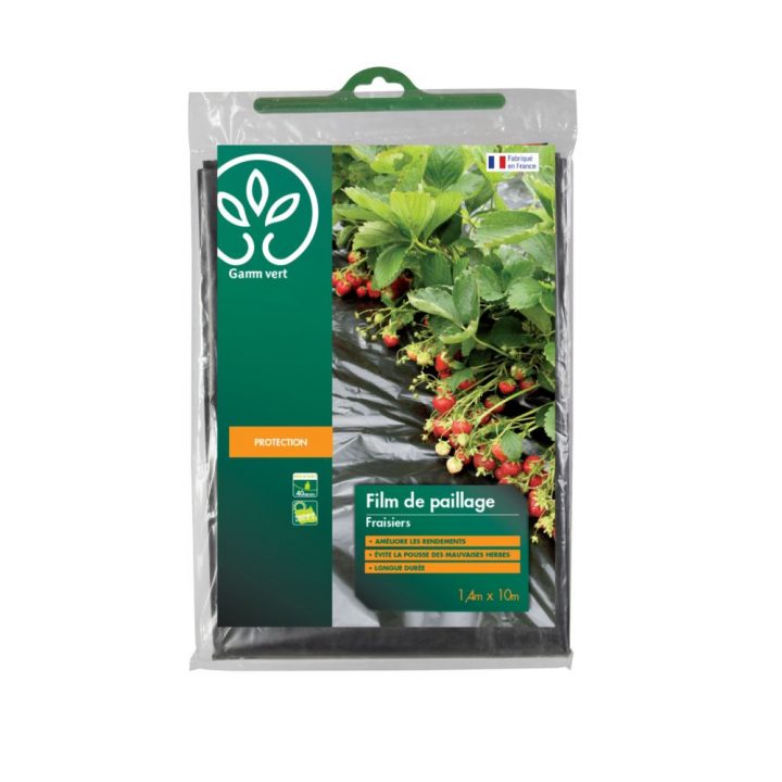 Paillage Fraise 1,40 X 10 M – Gamm Vert – Plantes Et Jardins intérieur Gamm Vert