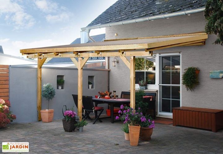 Pergola Adossée 3X5 – Zoé avec Pergola Adossée