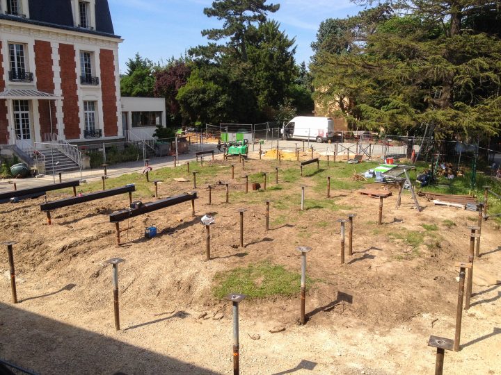 Techno Pieux, Fondations Idéales Pour Bâtiments Modulaires pour Fondation De Cabanon