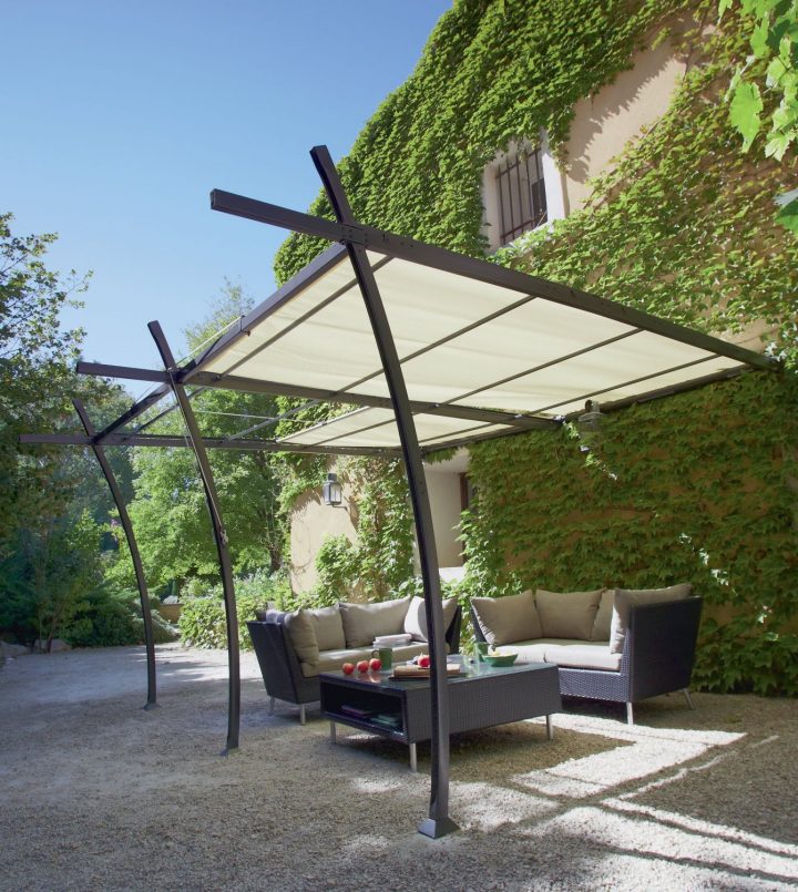 Tonnelles Pergolas tout Pergola Adossée