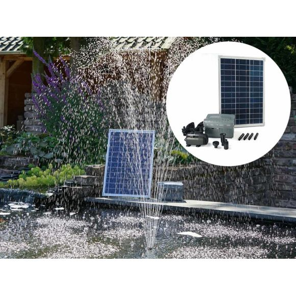 Ubbink – Pompe Solaire Pour Bassin Solarmax 1000 – 20 W concernant Pompe De Bassin Solaire