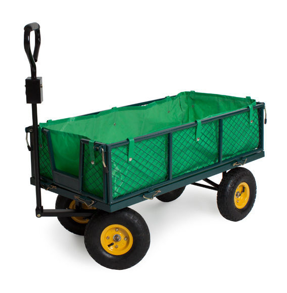 Varan Motors – Tc1840A Chariot De Jardin, Remorque À Main pour Remorque De Jardin