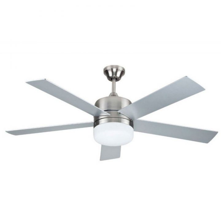 Ventilateur De Plafond Moderne Avec Lampe Et Telecommande serapportantà Ventilateur De Plafond