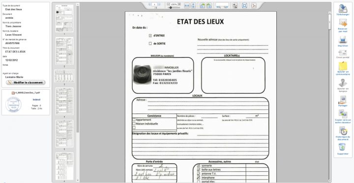 Zeendoc Solution Ged – Les Flux D'Informations: Un Enjeu destiné Etat Des Lieux Meublé