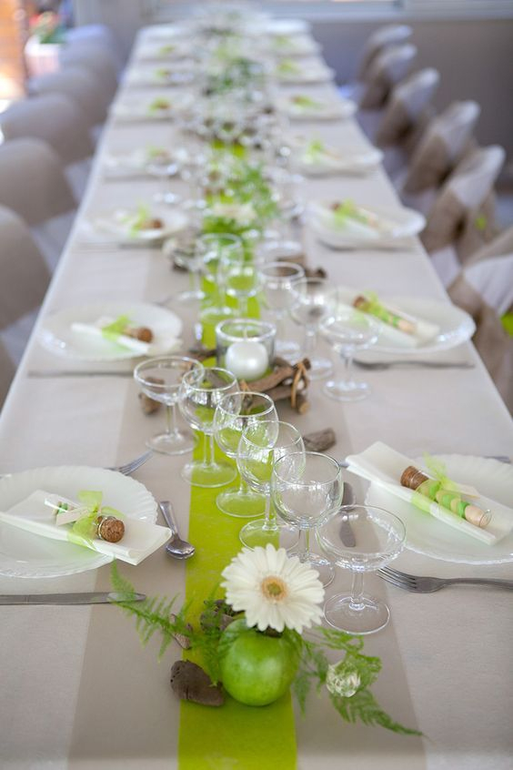 10 Idées De Chemin De Table Mariage | Chemin De Table encequiconcerne Chemin De Table Champetre