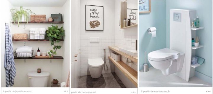 13 Astuces De Rangement Dans Les Toilettes: Étagère Diy intérieur Dessus De Toilette