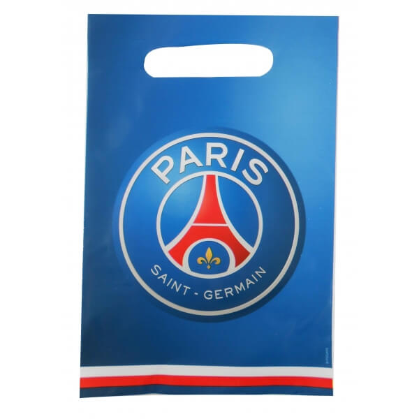 6 Sacs Cadeaux Psg Pour L'Anniversaire De Votre Enfant avec Rideau Psg