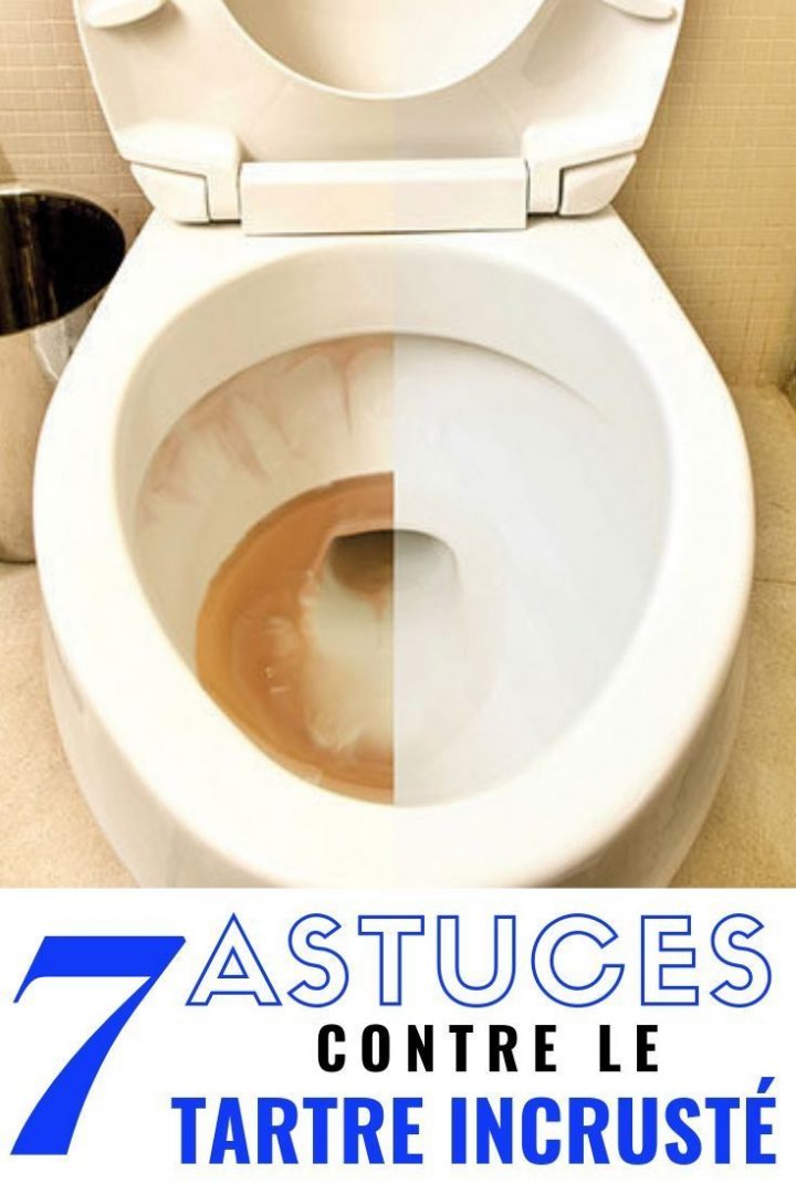 7 Astuces Simples Et Efficaces Contre Le Tartre Dans Les avec Enlever Tartre Toilette