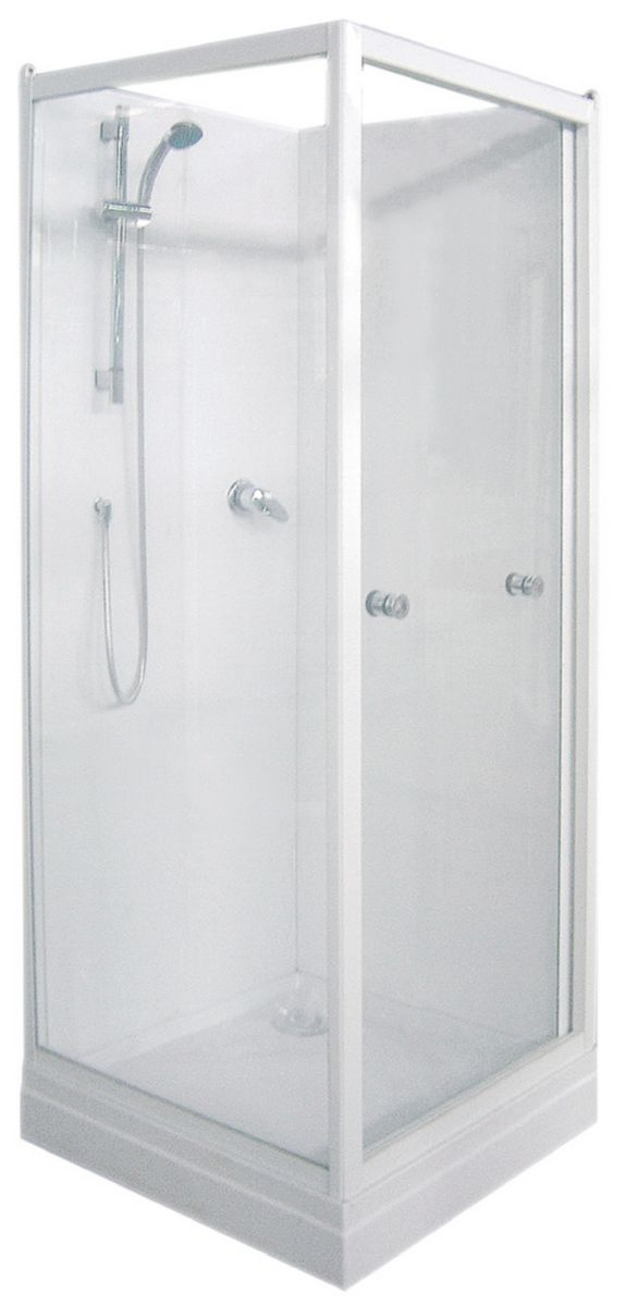 Alterna – Cabine De Douche Primeo 80 X 80 Cm Avec Porte dedans Cabine De Douche Discount Promotion