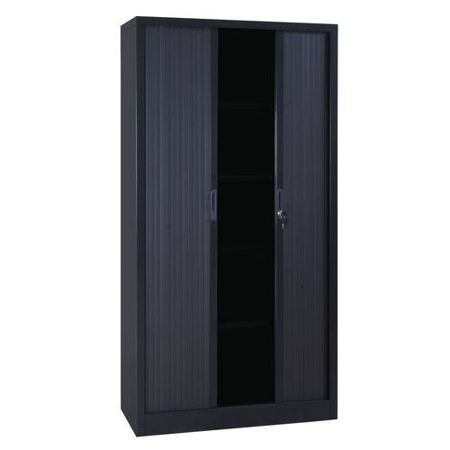 Armoire Haute À Rideaux En Kit – Largeur 120 Cm concernant Rideaux Largeur 55 Cm