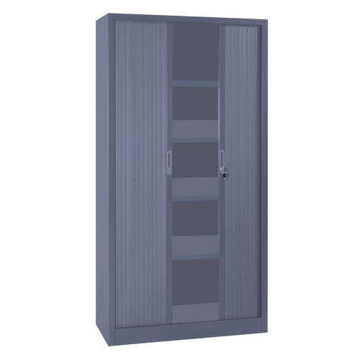 Armoire Haute À Rideaux En Kit – Largeur 120 Cm – Manutan.fr encequiconcerne Rideaux Largeur 55 Cm