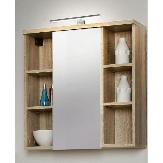 Armoire Toilette Bois – Salle De Bain pour Armoire De Toilettes