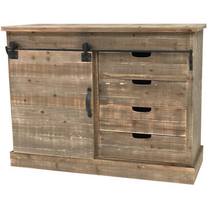 Bahut Console Commode Meuble De Cuisine Bois Campa tout Chemin De Campagne Meubles