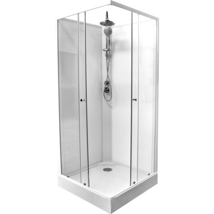 Banio Desgin-Bar Cabine D'Angle De Douche 80X80X222.5 Cm dedans Cabine De Douche Intégrale 80X80