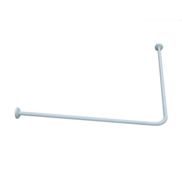 Barre Angle Douche Sensea Blanc 80X90 | Leroy Merlin intérieur Rideau Pour Baignoire