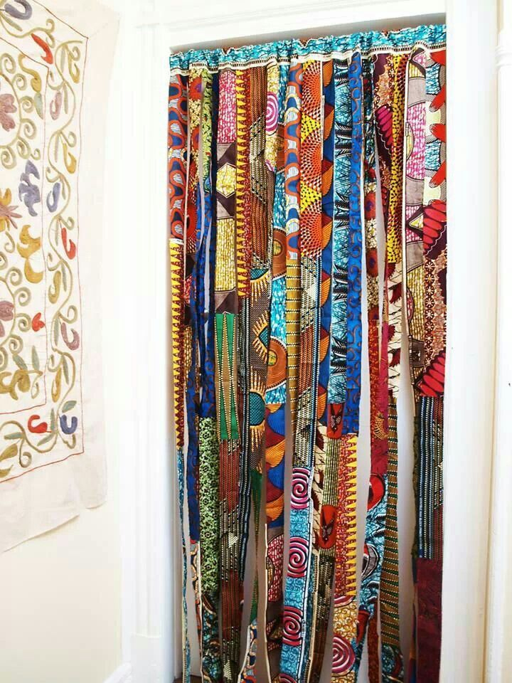 Batik Curtain Room Divider | Junk Gypsy | Rideaux, Deco avec Rideaux Wax