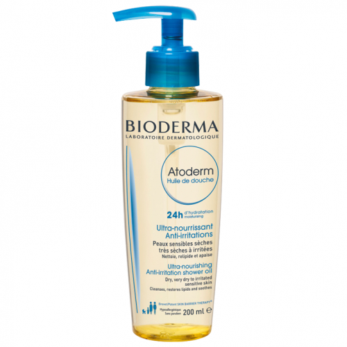 Bioderma, Atoderm, Huile De Douche (Nawilżający Olejek Do avec Exomega Huile De Douche