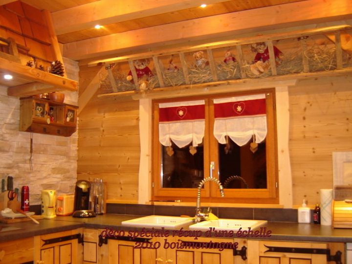 Bois Et Montagne intérieur Rideaux Style Chalet